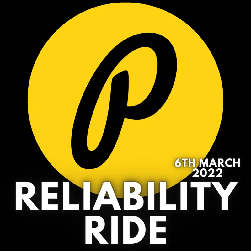 Reliability Ride Entry March 6th 2022
